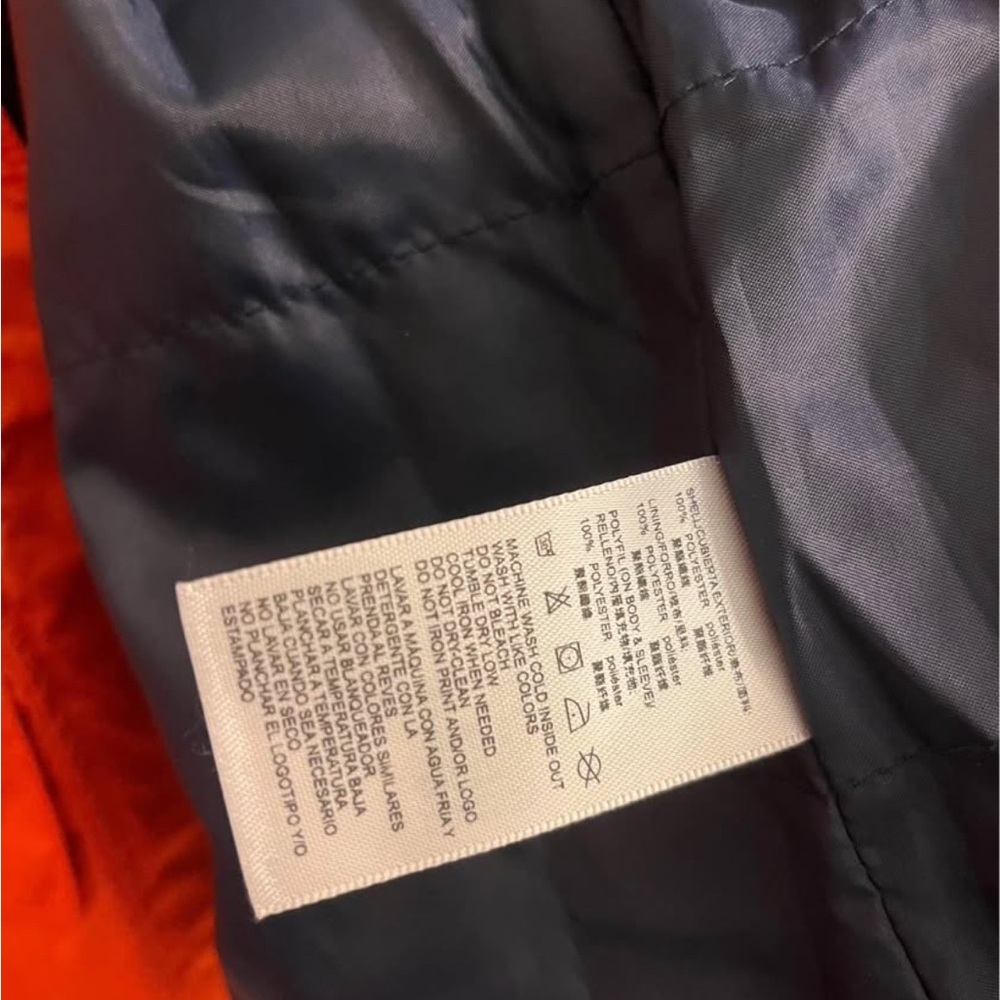 Nautica orange women jacket - Picture 7 of 7
